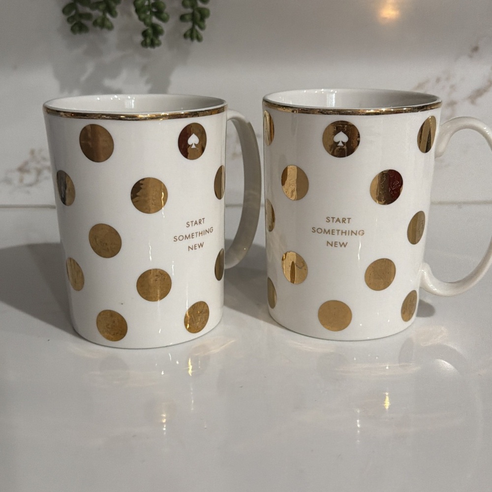 Kate Spade Lenox Polka Dot Mug - Set Of 2